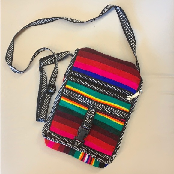 Handbags - Mexican Camera Bag | Bright Adjustable Travel Bag | Boho Crossbody Satchel Case